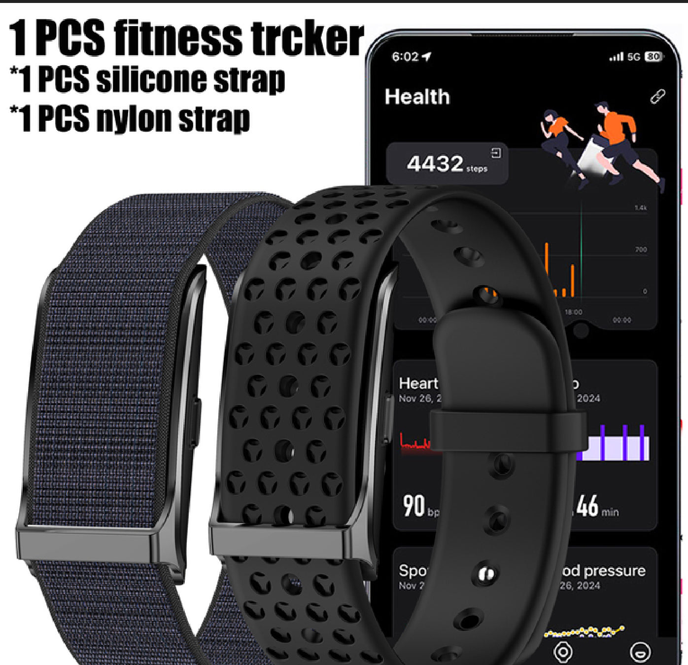Fitness tracker 2025 smart bracelet